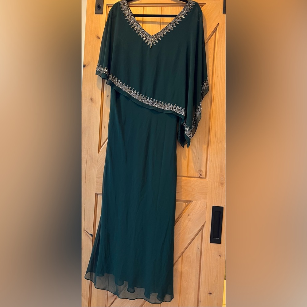 Formal green dress